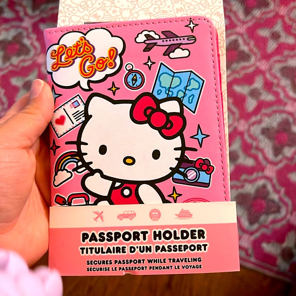 Hello Kitty passport holder